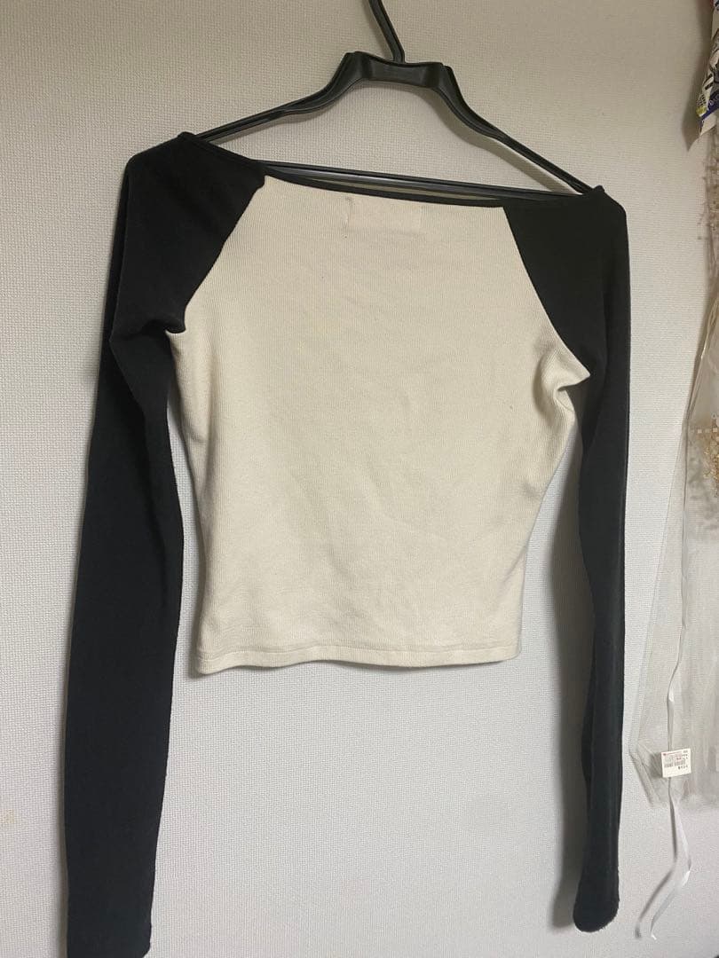 ぽ*様 【正規品】andmary Alma ribbon tops black