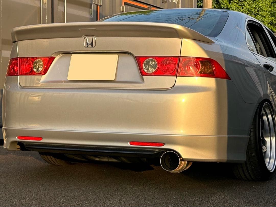 ホンダアコード CL7 ライザーインク製マフラー　中間ストレート加工