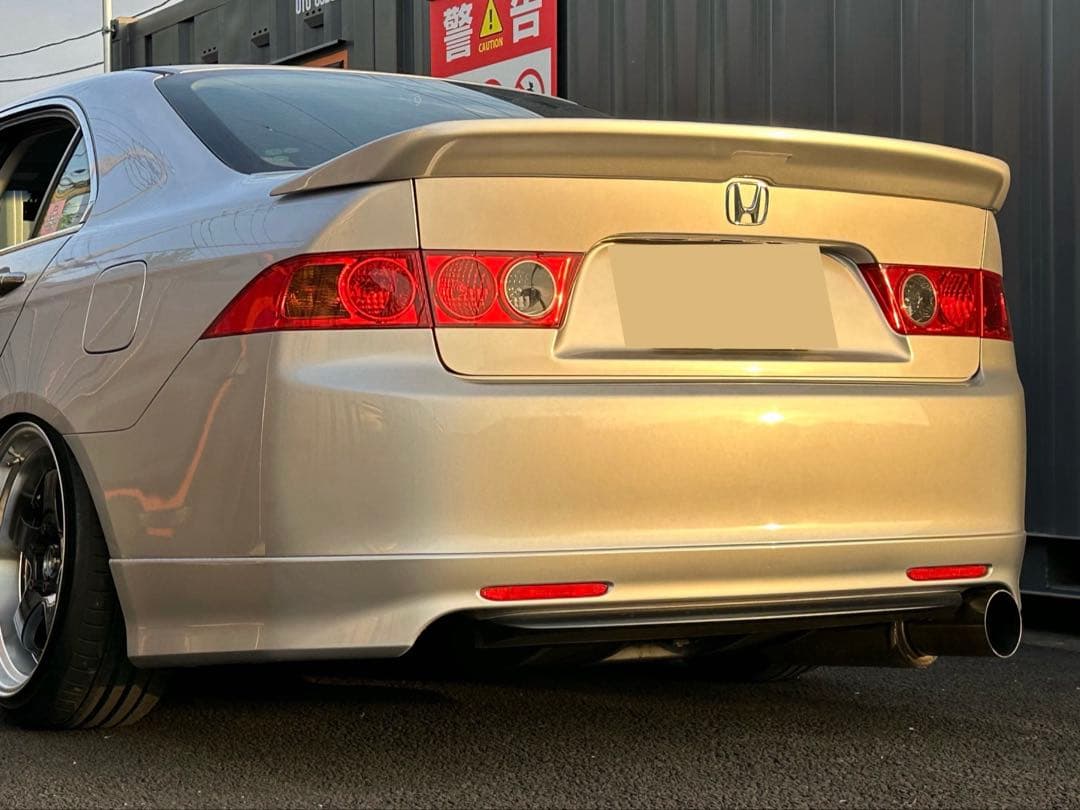 ホンダアコード CL7 ライザーインク製マフラー　中間ストレート加工
