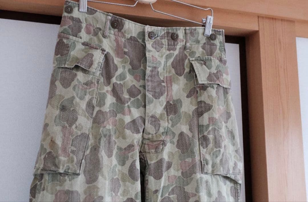 【スペシャル】 40's U.S.ARMY ダックハンター サイドカーゴポケット