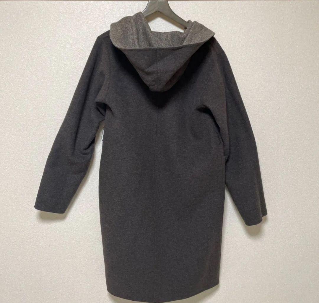 ブラックフライデー　ラルフローレン リバーシブル　ウール　フーデッドコート　L