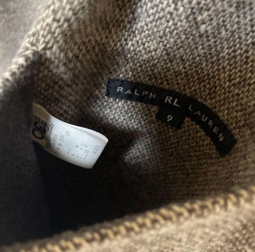 ブラックフライデー　ラルフローレン リバーシブル　ウール　フーデッドコート　L