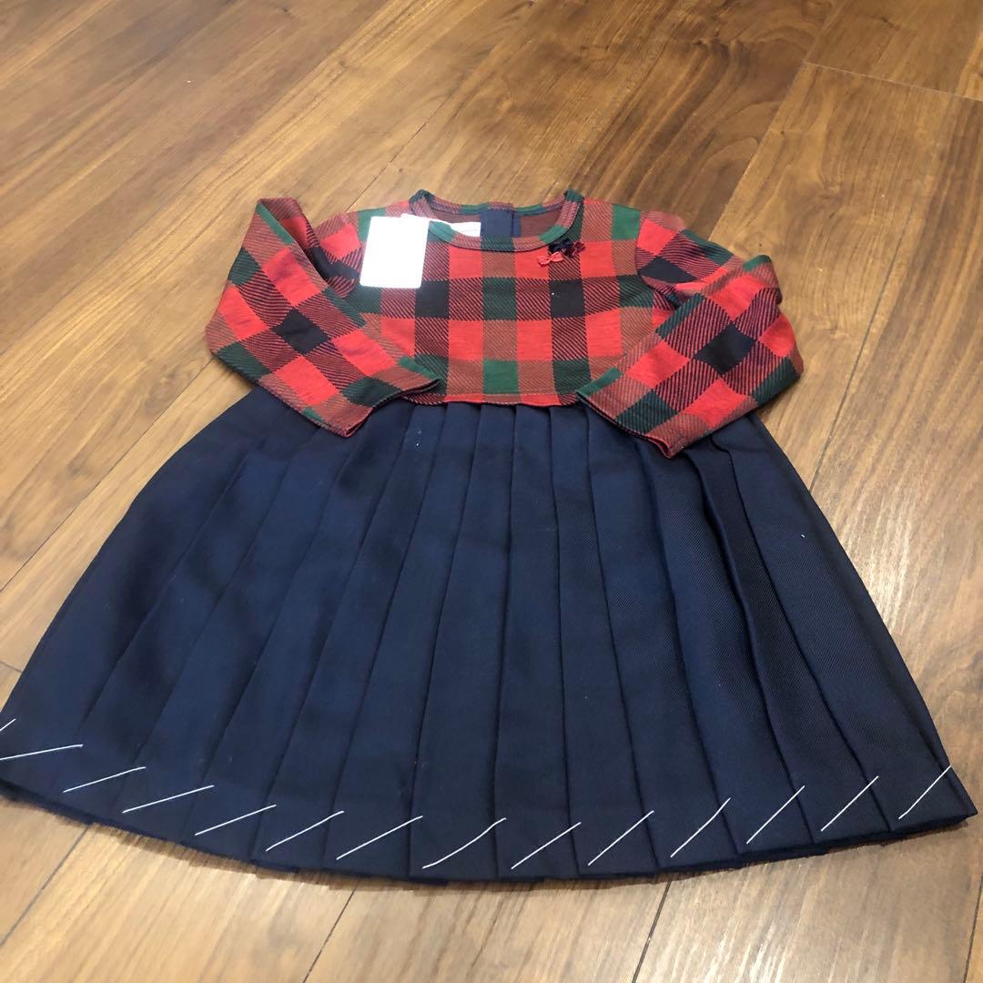 ファミリア　ワンピース　新品　110