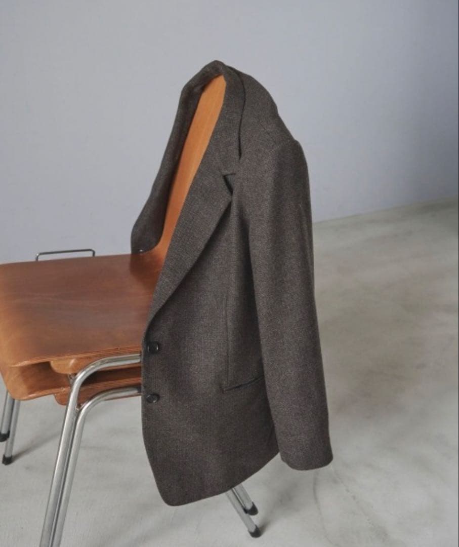 【arico様】anuke ヘリンボーンウールジャケット 36