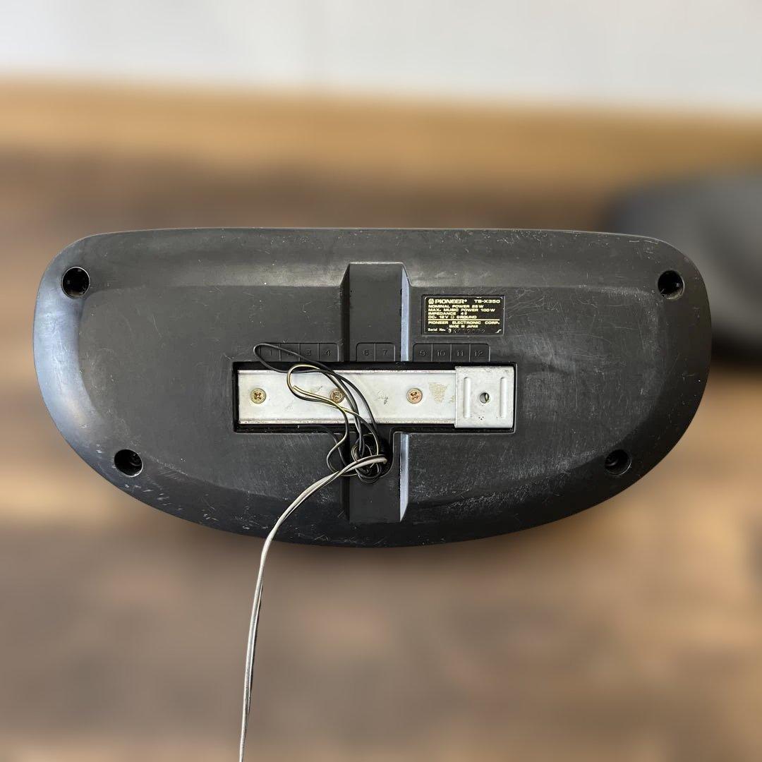carrozzeria TS-X350 バスレフ型スピーカー 使用感あり