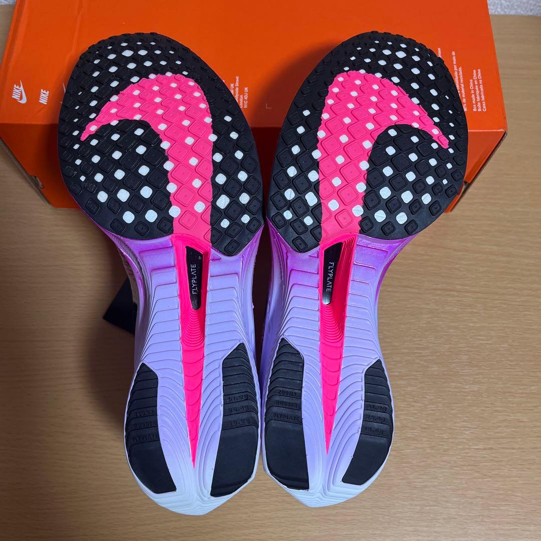 新品 W ZOOMX VAPORFLY NEXT% 3 白紫 28.5cm