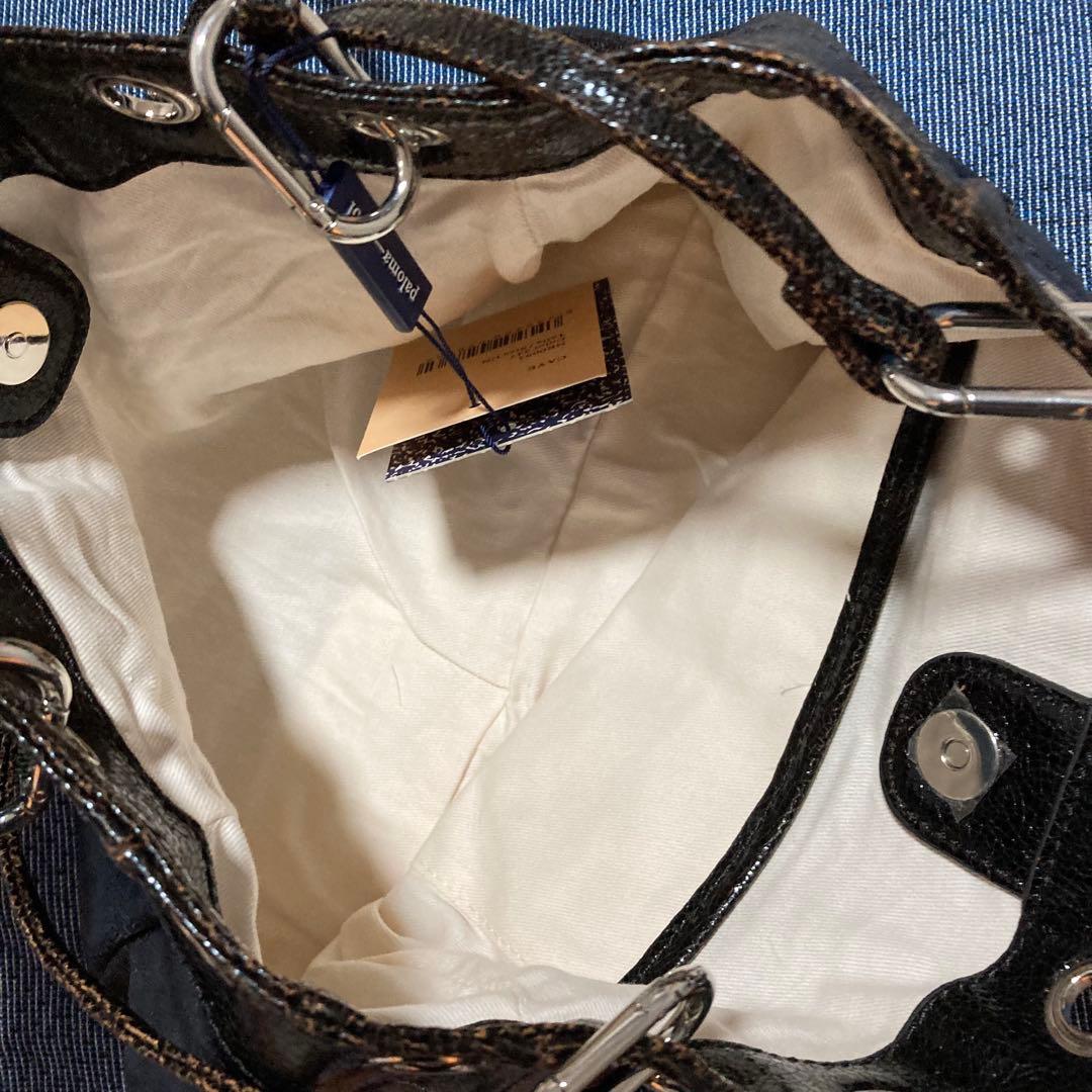 Paloma Wool レザー Shiny ショルダーバッグ 黒