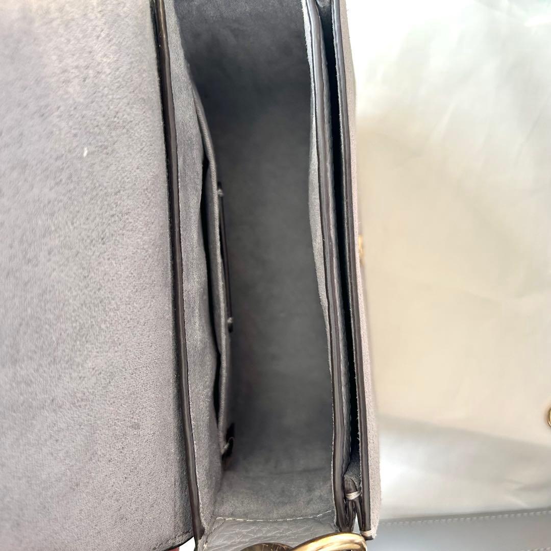 COACH ショルダーバッグ グレー