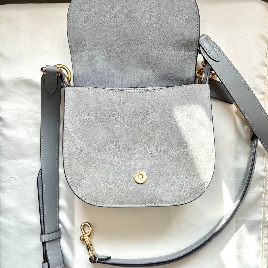 COACH ショルダーバッグ グレー