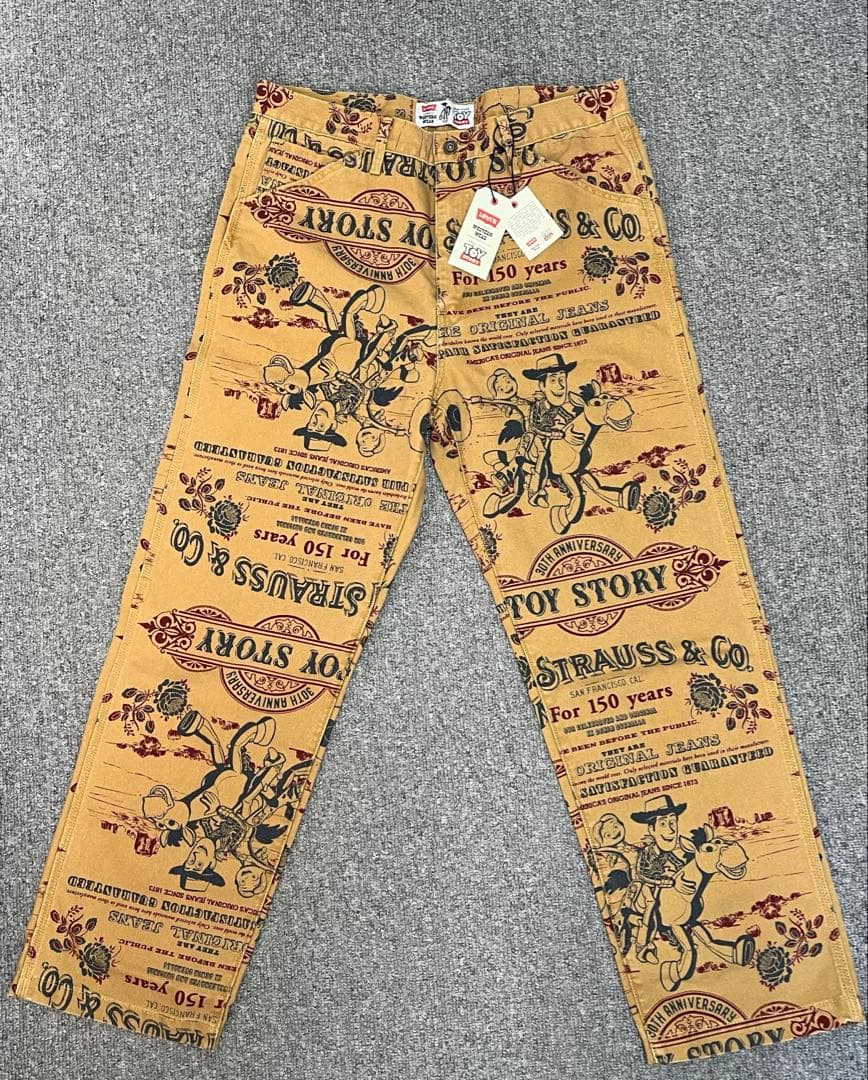 Levi’s x Toy story ペインターパンツ　36x32 inch