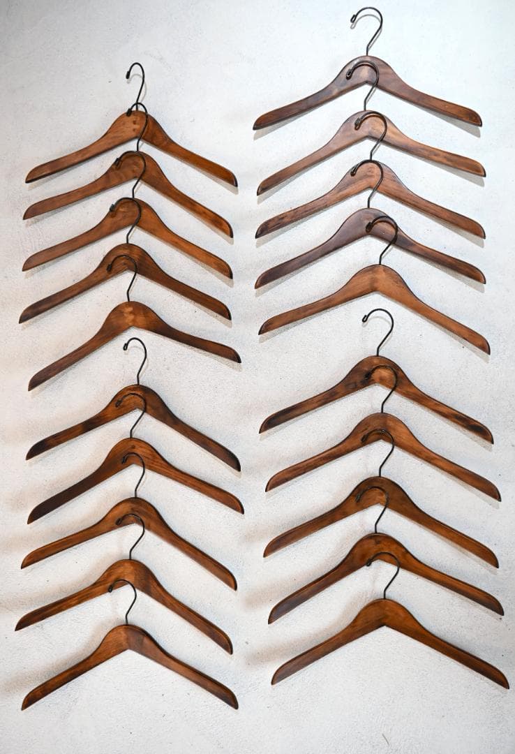 ロータス ハンガー L　ウッド製　a.depeche 25本