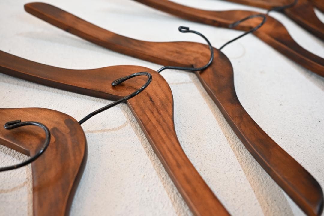 ロータス ハンガー L　ウッド製　a.depeche 25本