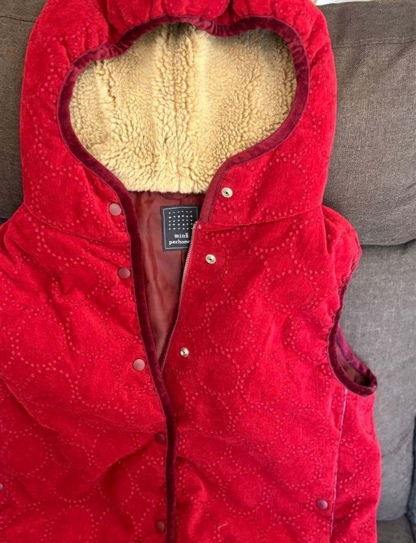 ミナペルホネン　タンバリンダウンベスト　38