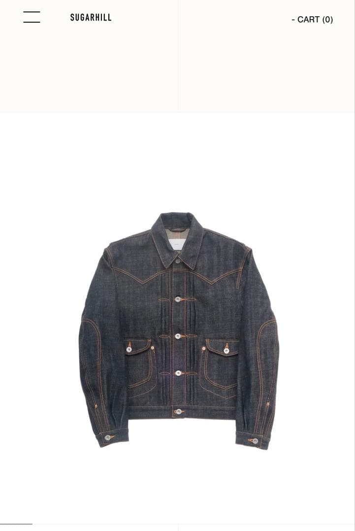 SUGARHILL クラシックデニムジャケット g