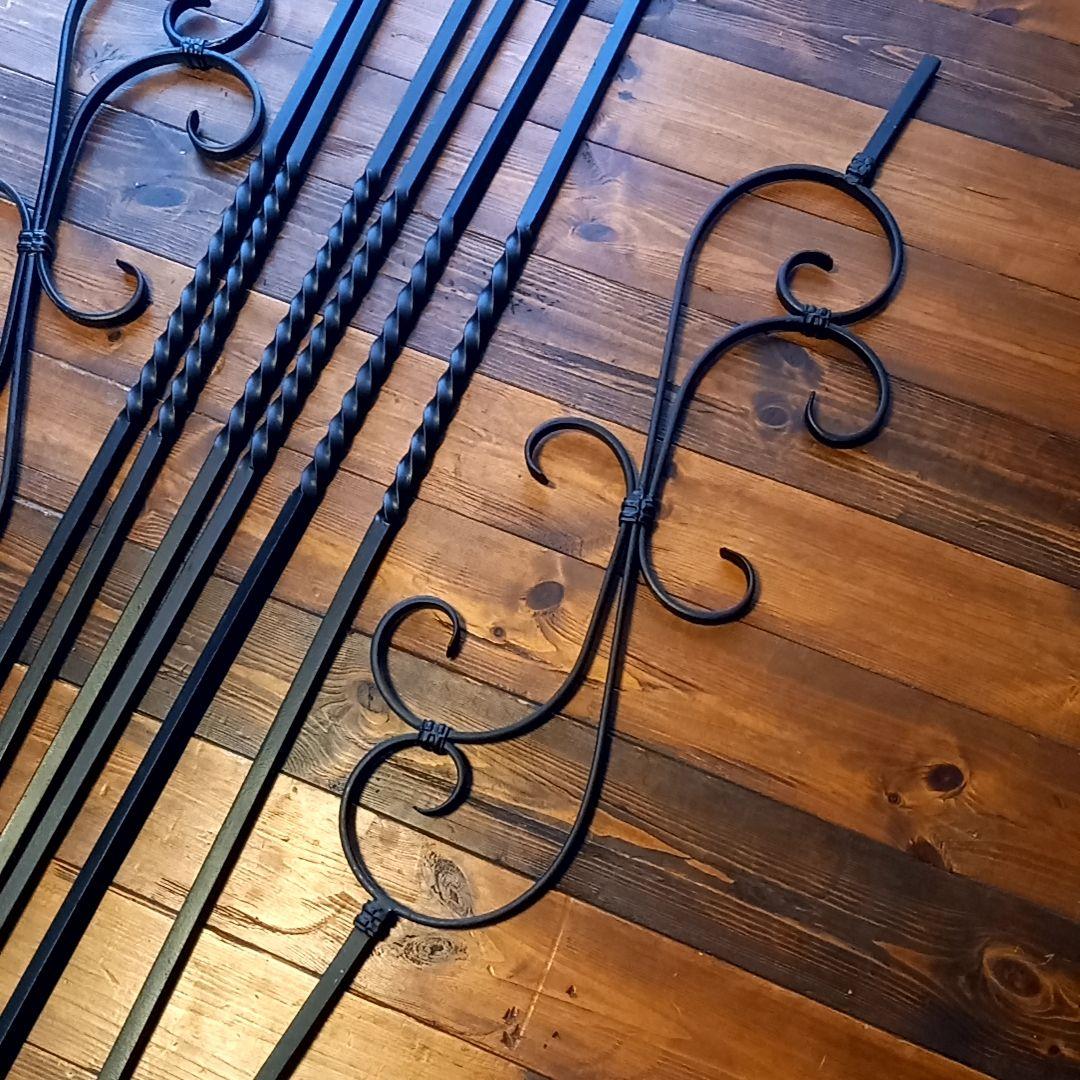 専用‼️アイアン手すり　格子　デザイン　セット　ブラック　黒