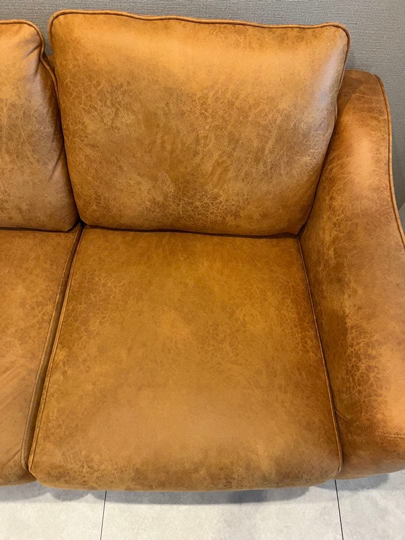 【美品】クラッシュゲート　カスクソファ　2人掛け