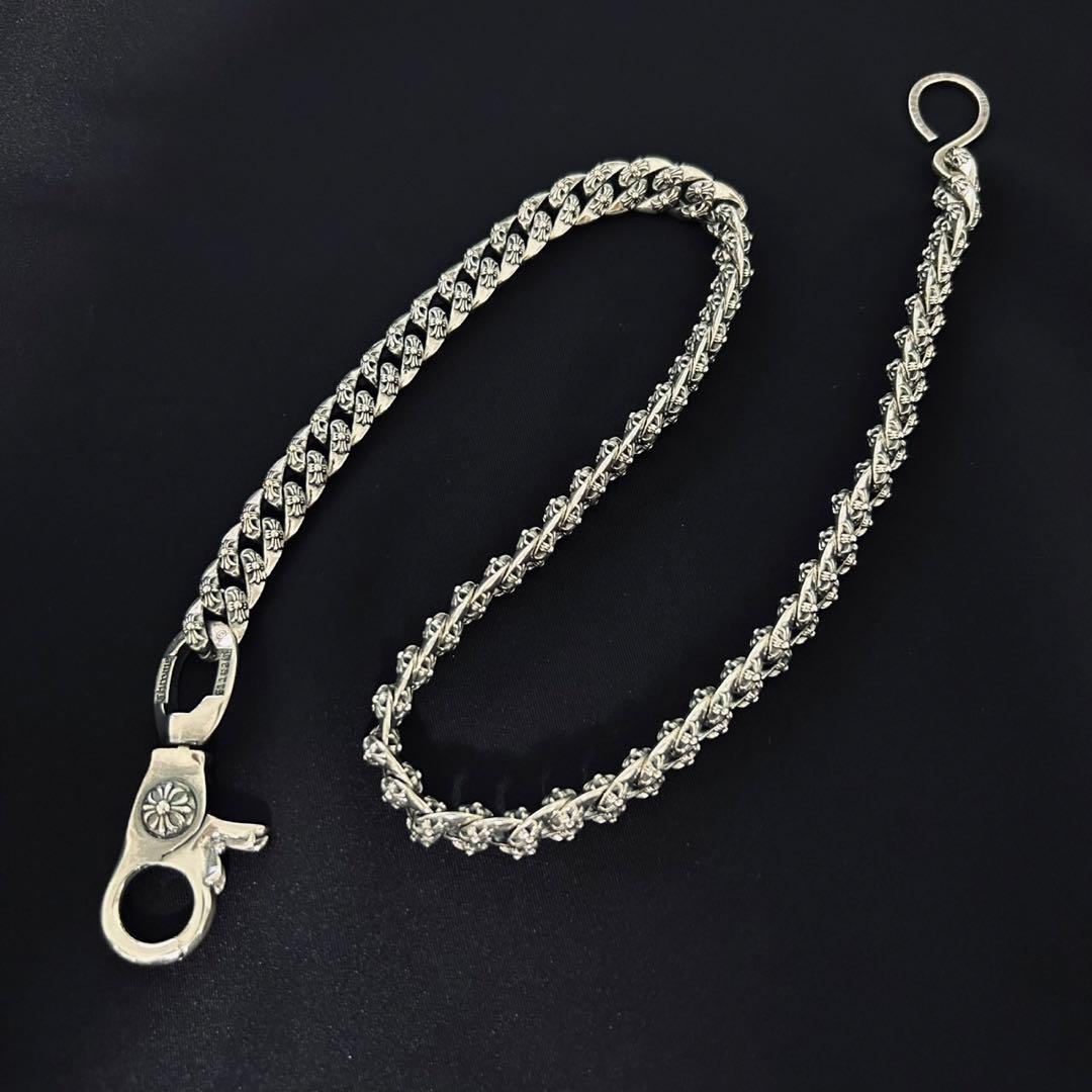 シルバー925 150g タイニー ウォレットチェーン 60cm