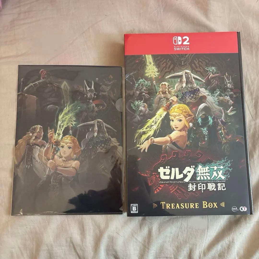ゼルダ無双 封印戦記 ソフト付 TREASURE BOX 新品未開封 スイッチ2