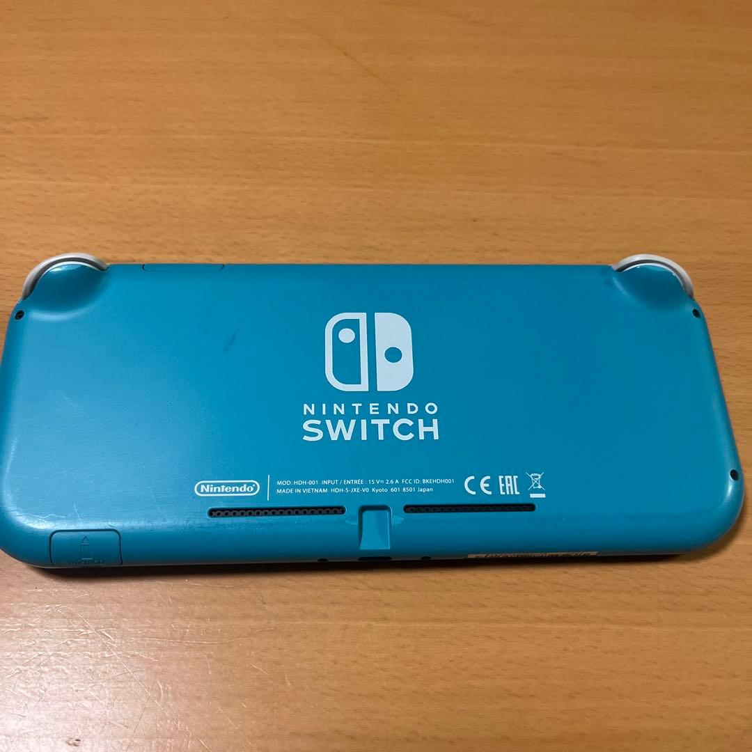 【ケース付】Nintendo Switch Lite ターコイズブルー