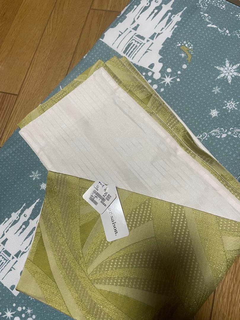 ディズニーテーマ着物 グリーン系