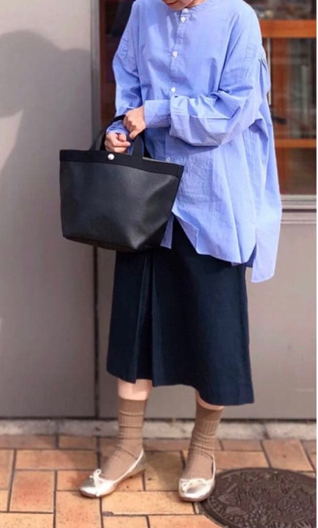 【専用】エルベシャプリエ　707GP ノワール　黒　Mサイズ　舟型　グリーンタグ