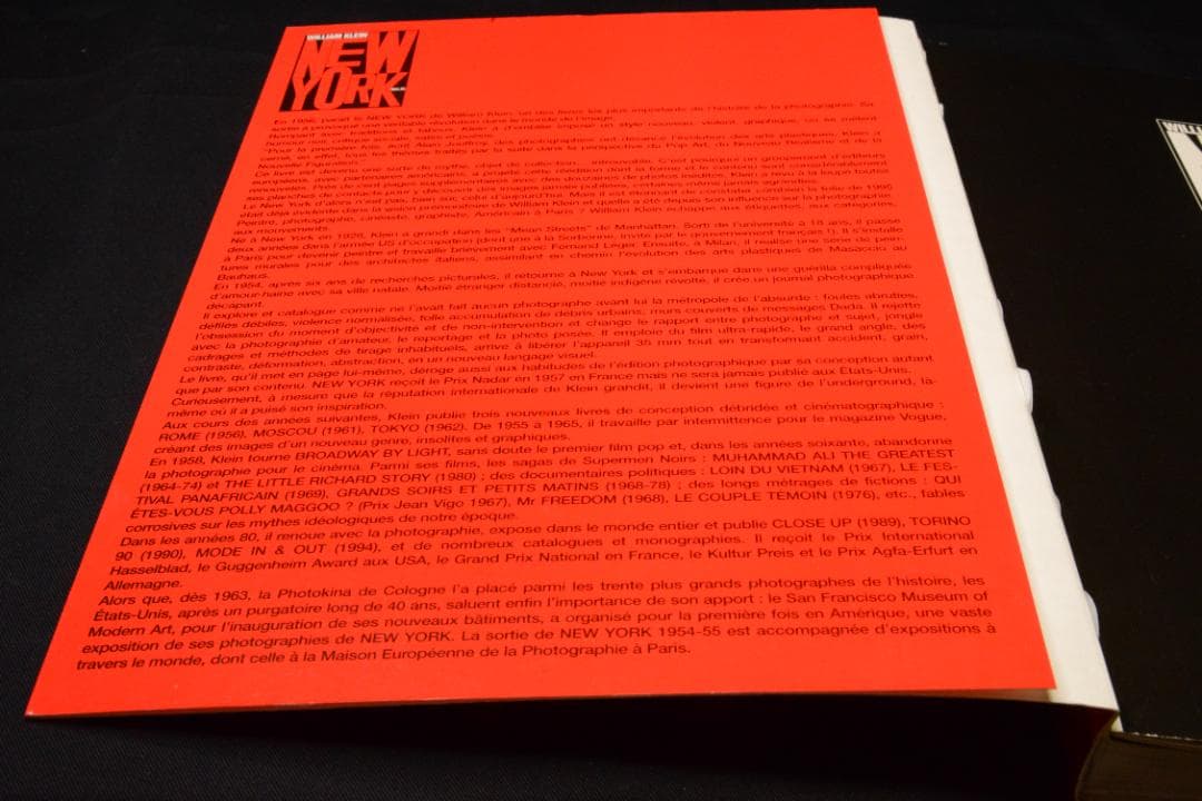 【Willam : New york 1954-55】★新品同様