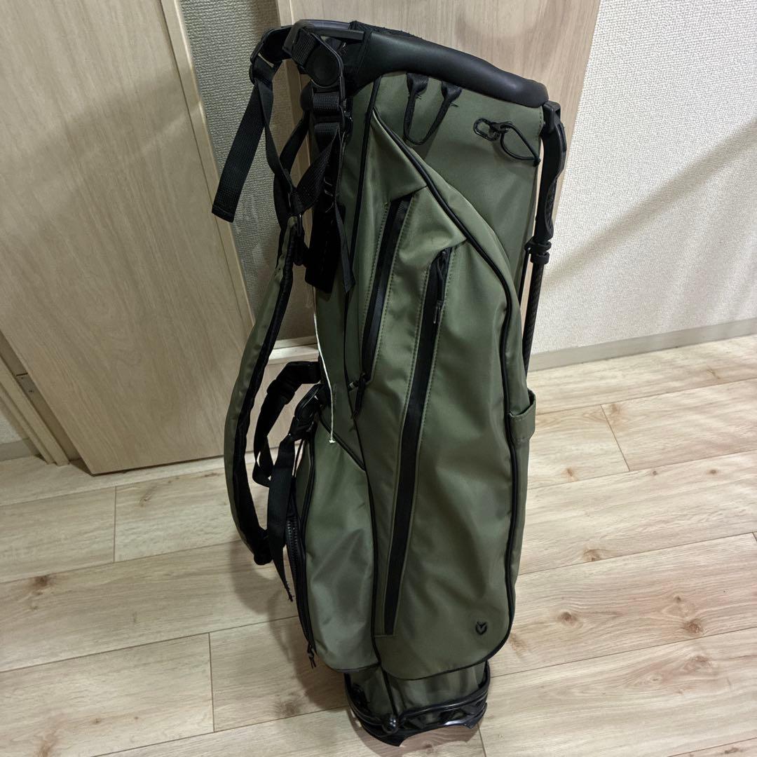 Vessel カーキキャディバッグ