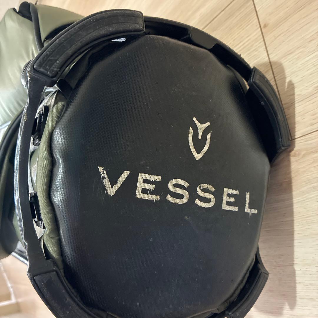 Vessel カーキキャディバッグ