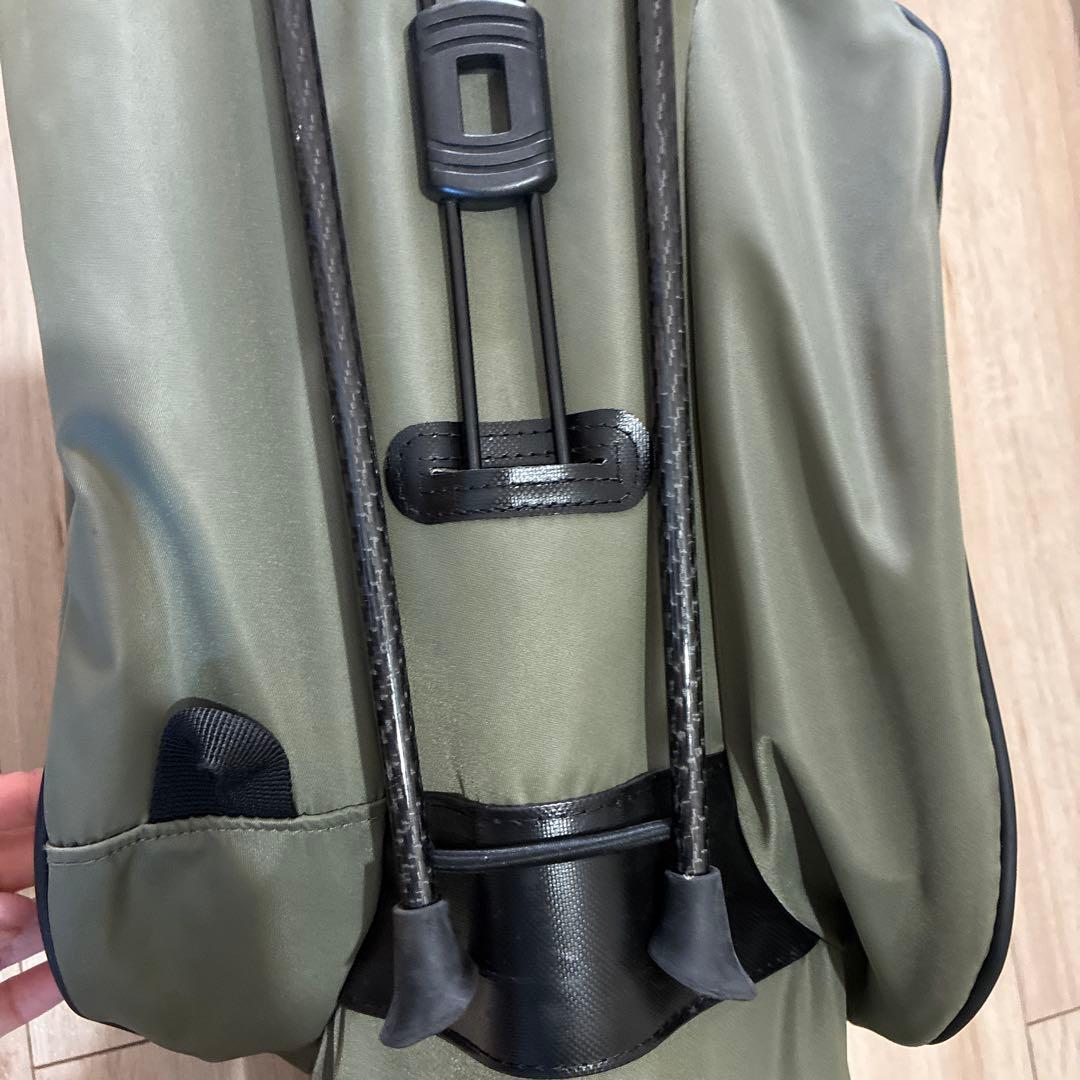 Vessel カーキキャディバッグ