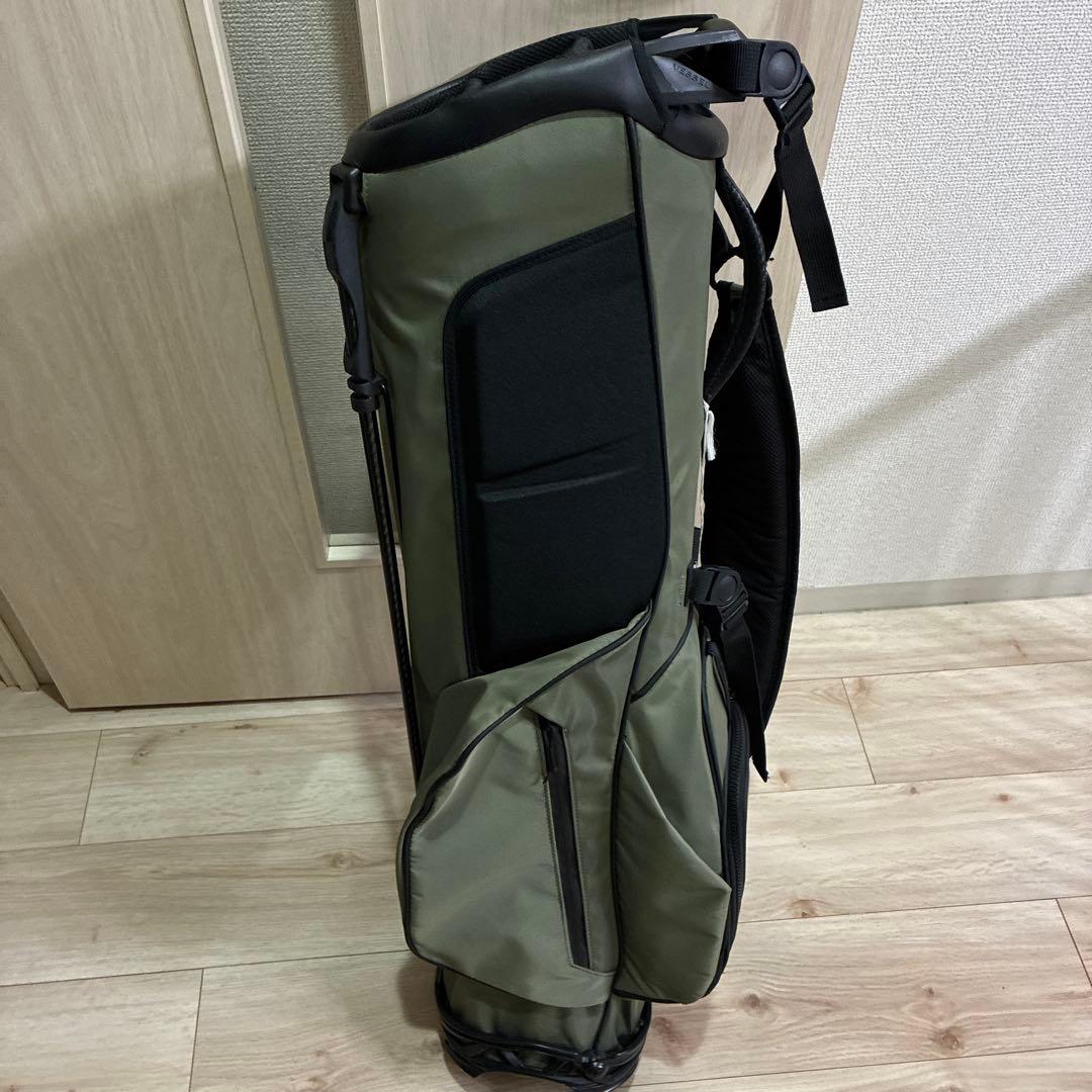 Vessel カーキキャディバッグ