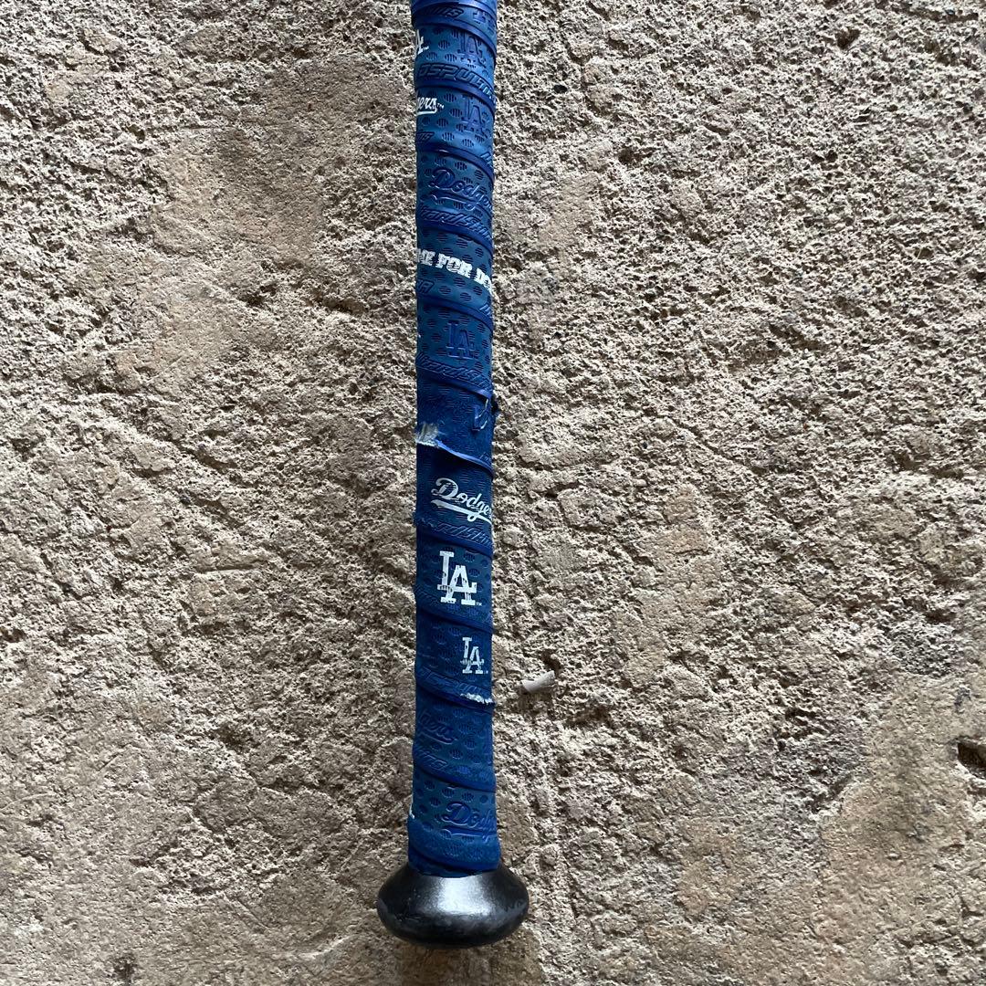 Mizuno 軟式バット レガシー ブラック/ブルー