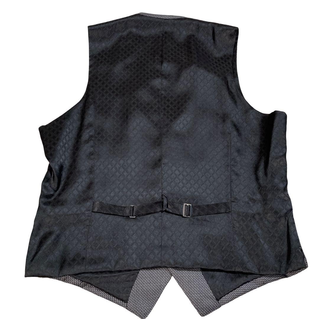 Yum!グローバルスタイル　スリーピース　カイザーモデル　総柄　シルク混