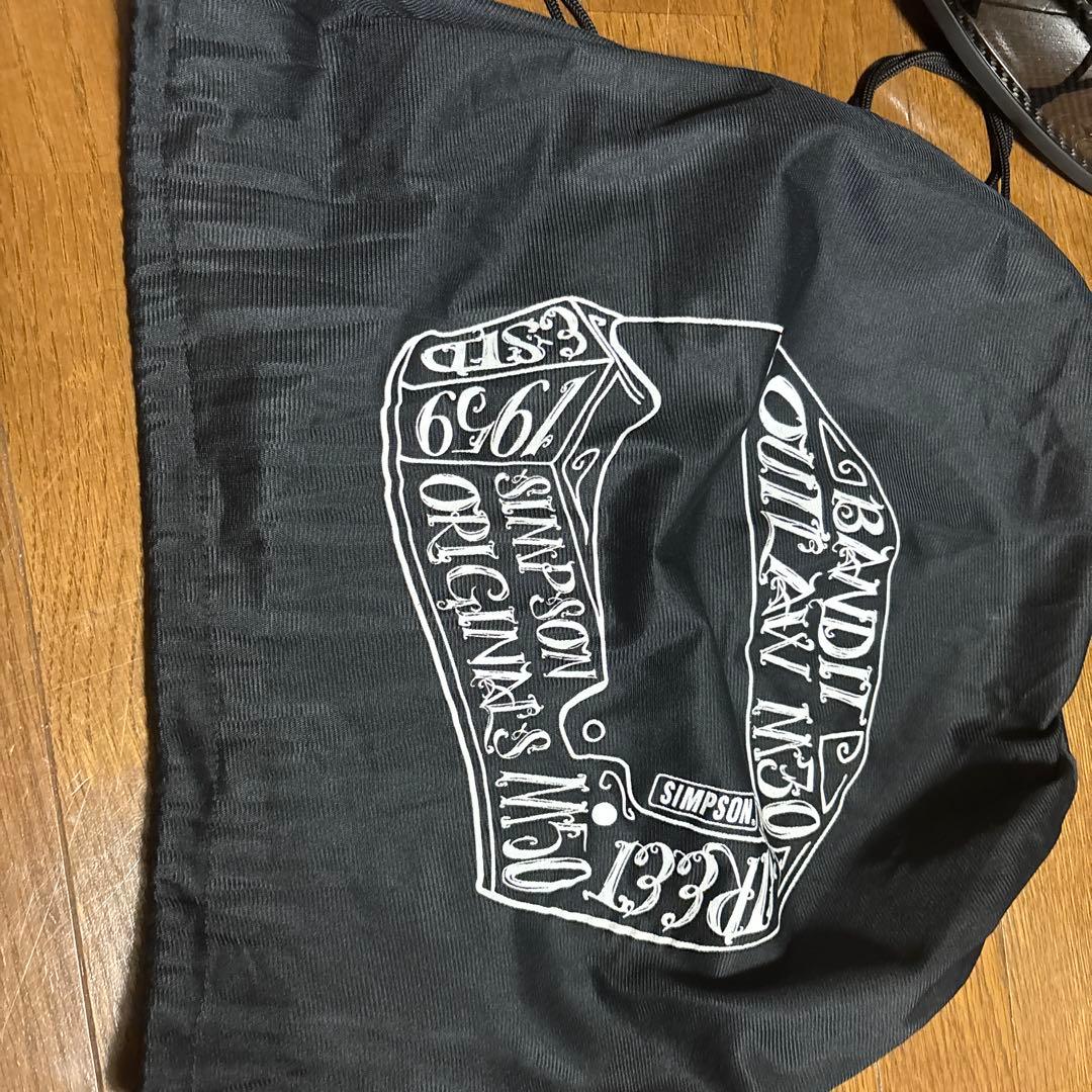 SIMPSON カーボンファイバー フルフェイスヘルメット