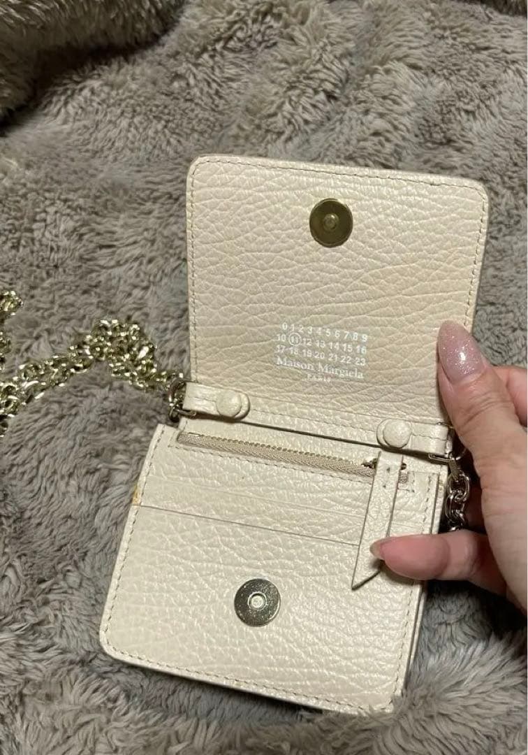 Maison Margiela スモールレザーチェーンウォレット