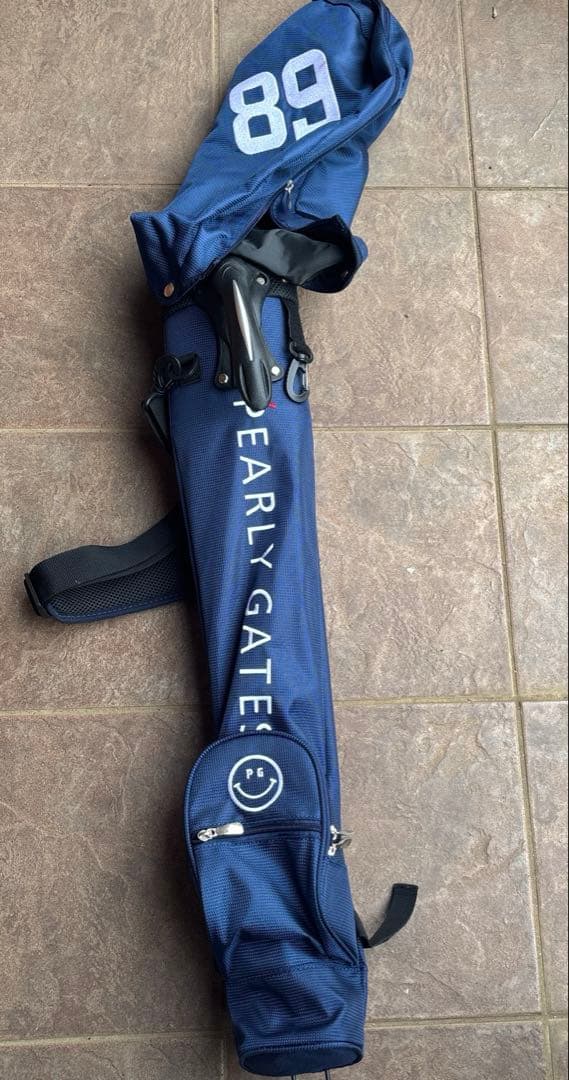 PEARLY GATES スタンド式ゴルフバッグ 89 ネイビー