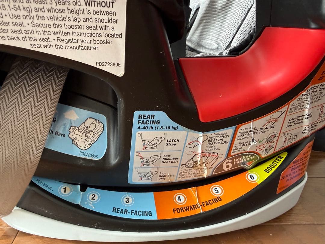 メル42565さま専用　GRACO グレコ チャイルドシート 4EVER