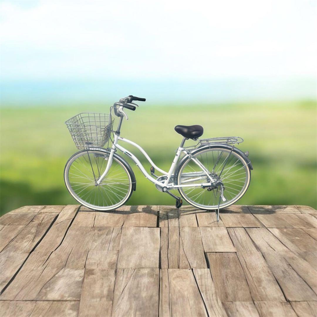 ブリヂストン CASU 27インチ 内装3段 シマノ 白