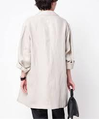 定価5.3万 新品AP STUDIOリネンミックスライトジャケット36ベージュ