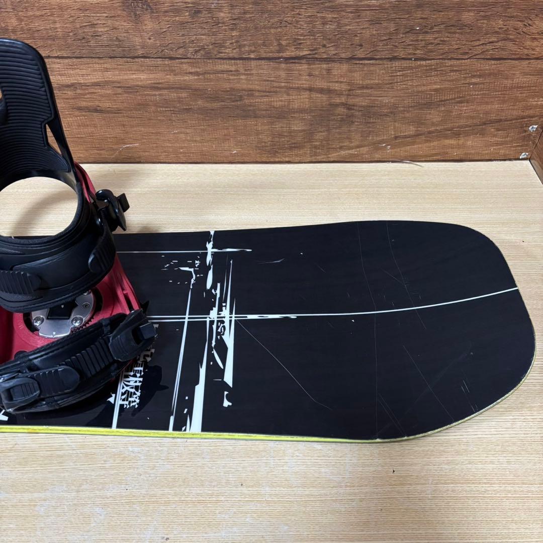 眞空雪板等 ZUMA　初心者オススメ　メンズ　スノーボード 2点　152cm