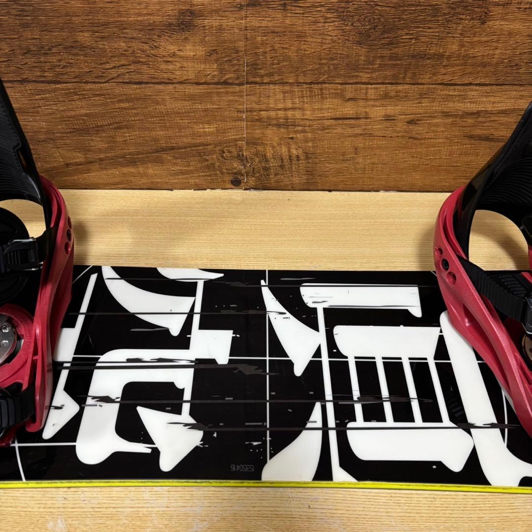 眞空雪板等 ZUMA　初心者オススメ　メンズ　スノーボード 2点　152cm