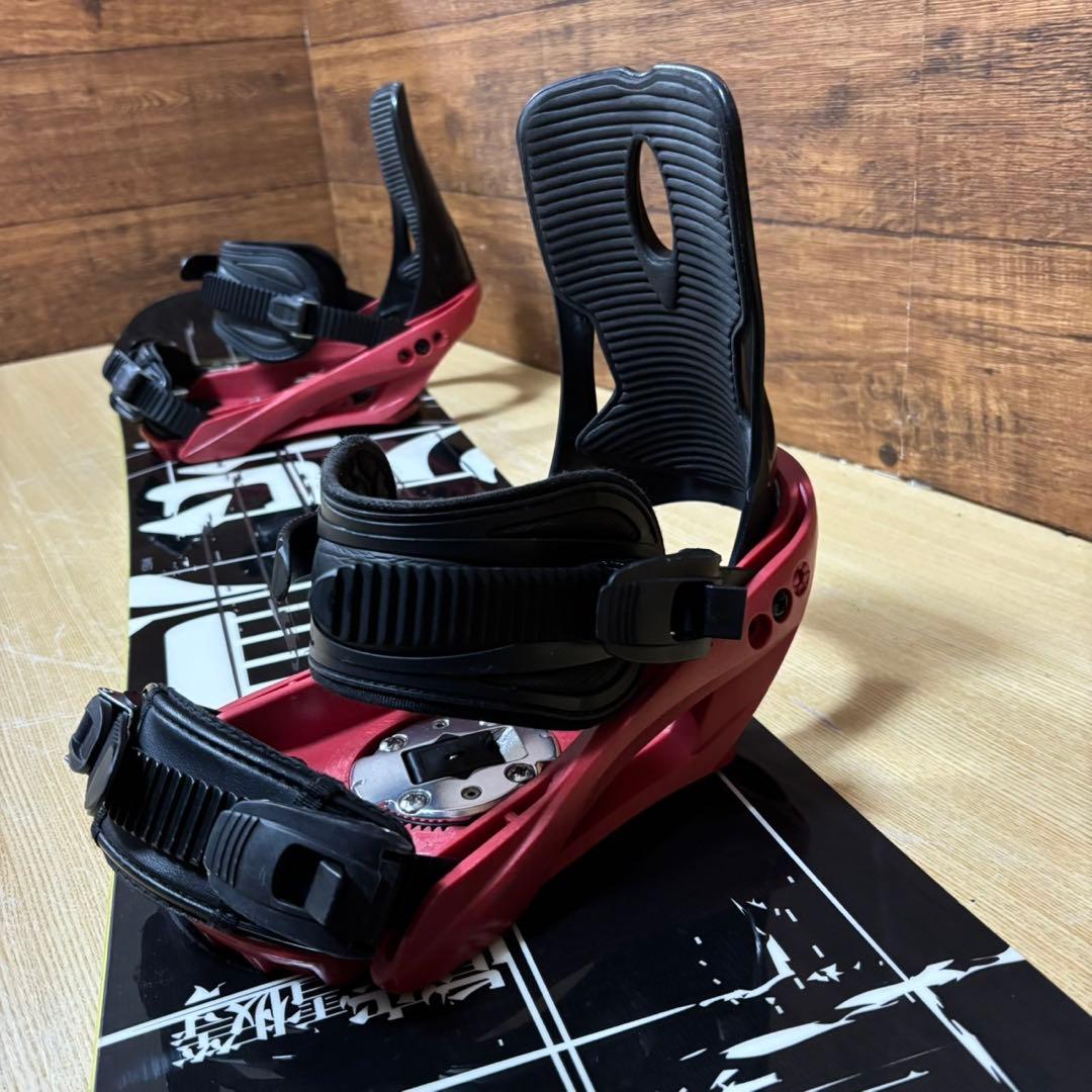 眞空雪板等 ZUMA　初心者オススメ　メンズ　スノーボード 2点　152cm