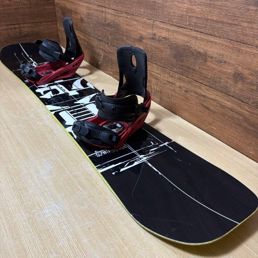 眞空雪板等 ZUMA　初心者オススメ　メンズ　スノーボード 2点　152cm