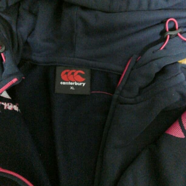 カンタベリー　レディース上下set(紺)