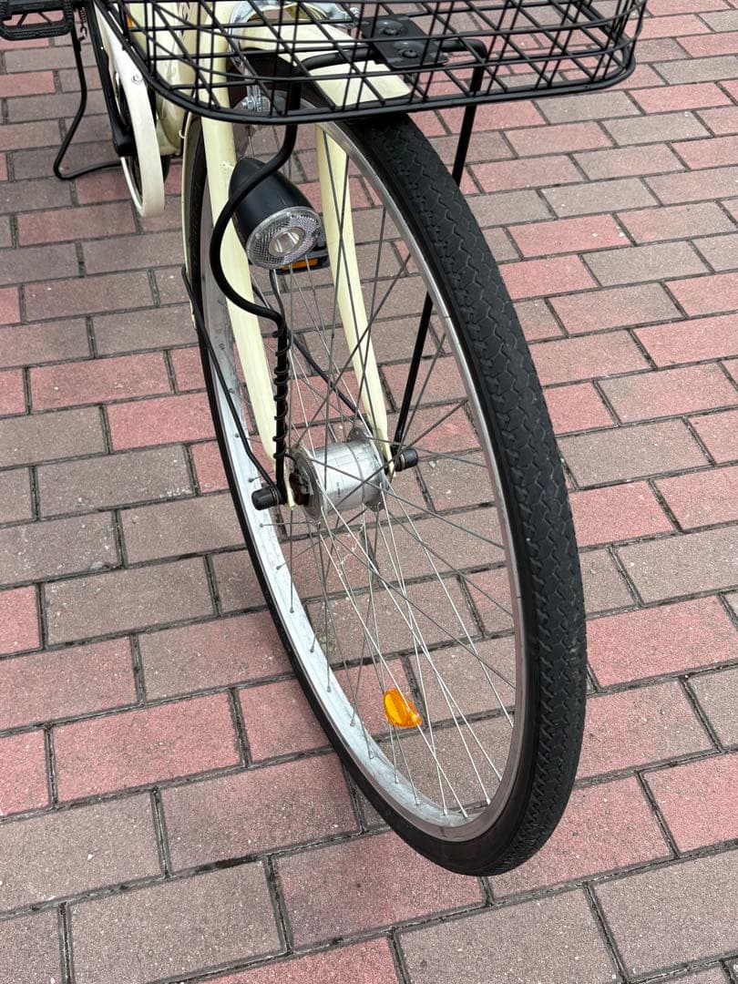 前後籠付きオートライト変速付軽快車 (27㌅)お引取りでも？配達でも？可能です。