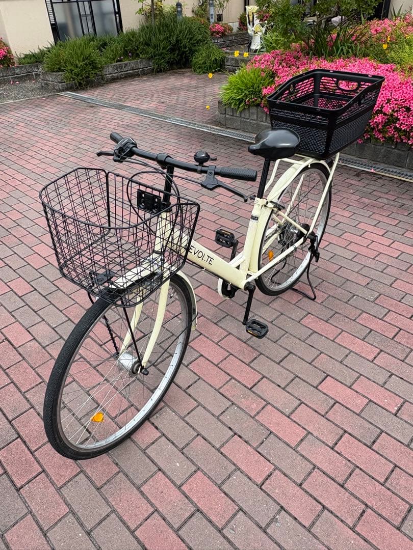 前後籠付きオートライト変速付軽快車 (27㌅)お引取りでも？配達でも？可能です。