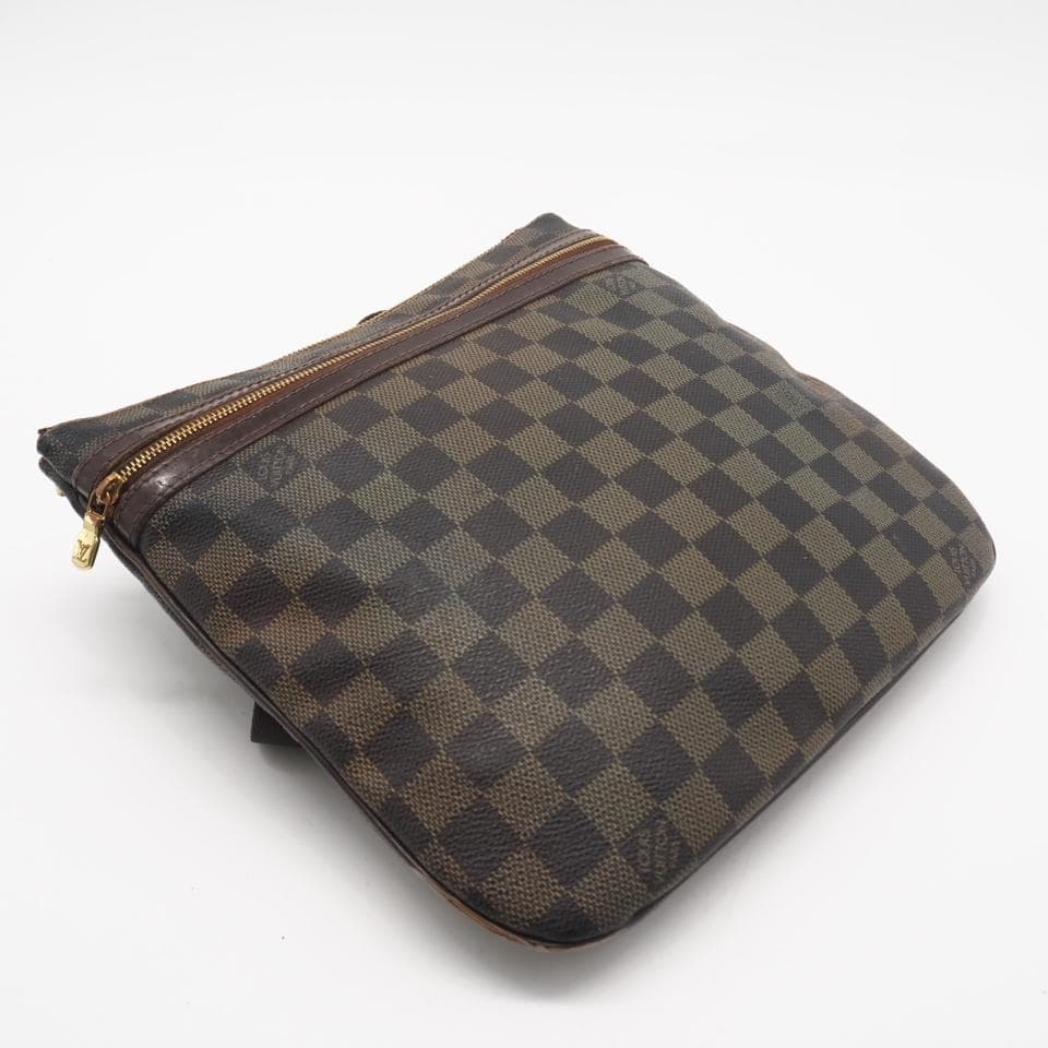 LOUIS VUITTON ショルダーバッグ ポシェット ボスフォール ブラウン