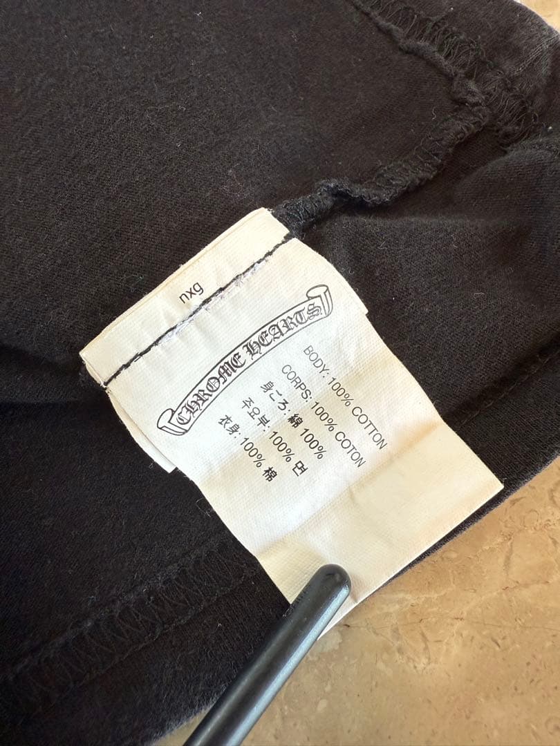 CHROME HEARTS ブラック Tシャツ 2T