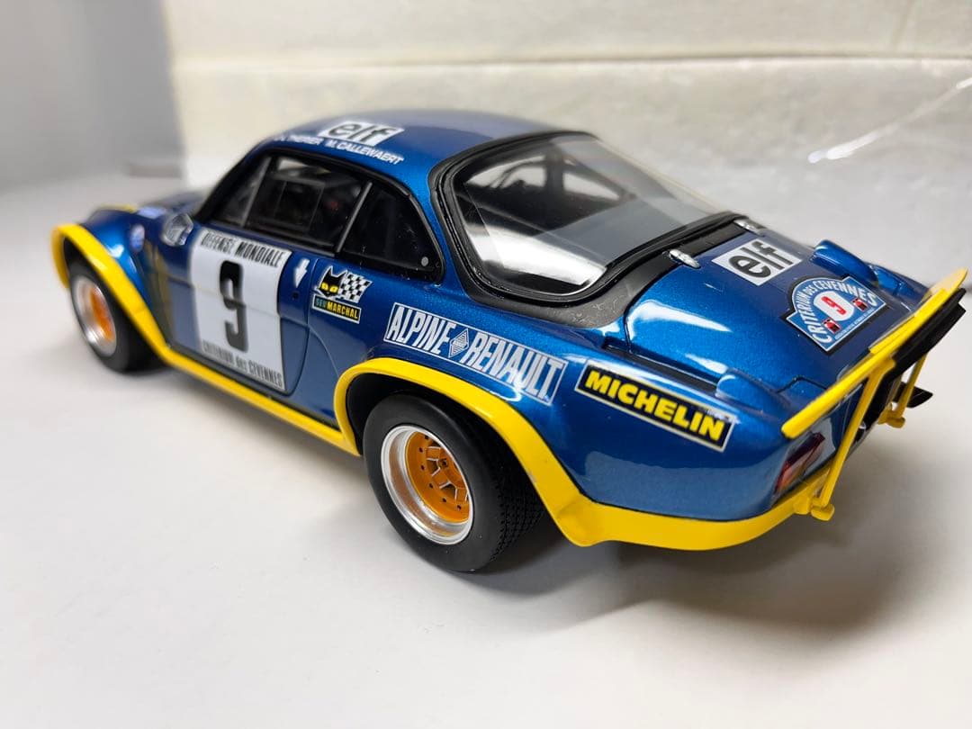 Alpine A110 ターボセヴェンヌラリー　1/18ミニカー