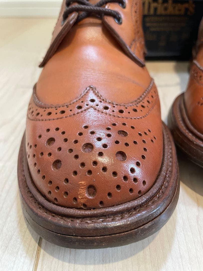 k*u様 Tricker's トリッカーズ　カントリーブローグブーツ（Malto