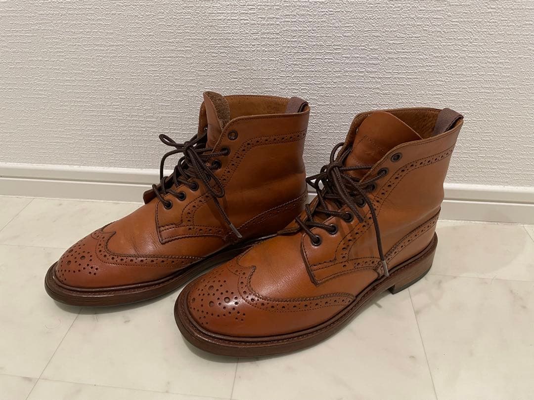 k*u様 Tricker's トリッカーズ　カントリーブローグブーツ（Malto